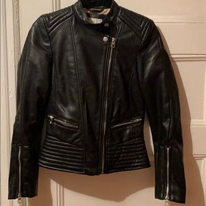 faux Leather Jacket